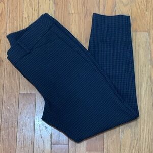 Women’s Loft Petites Marisa Skinny Blue & Black Plaid Dress Pants Size 6P EUC